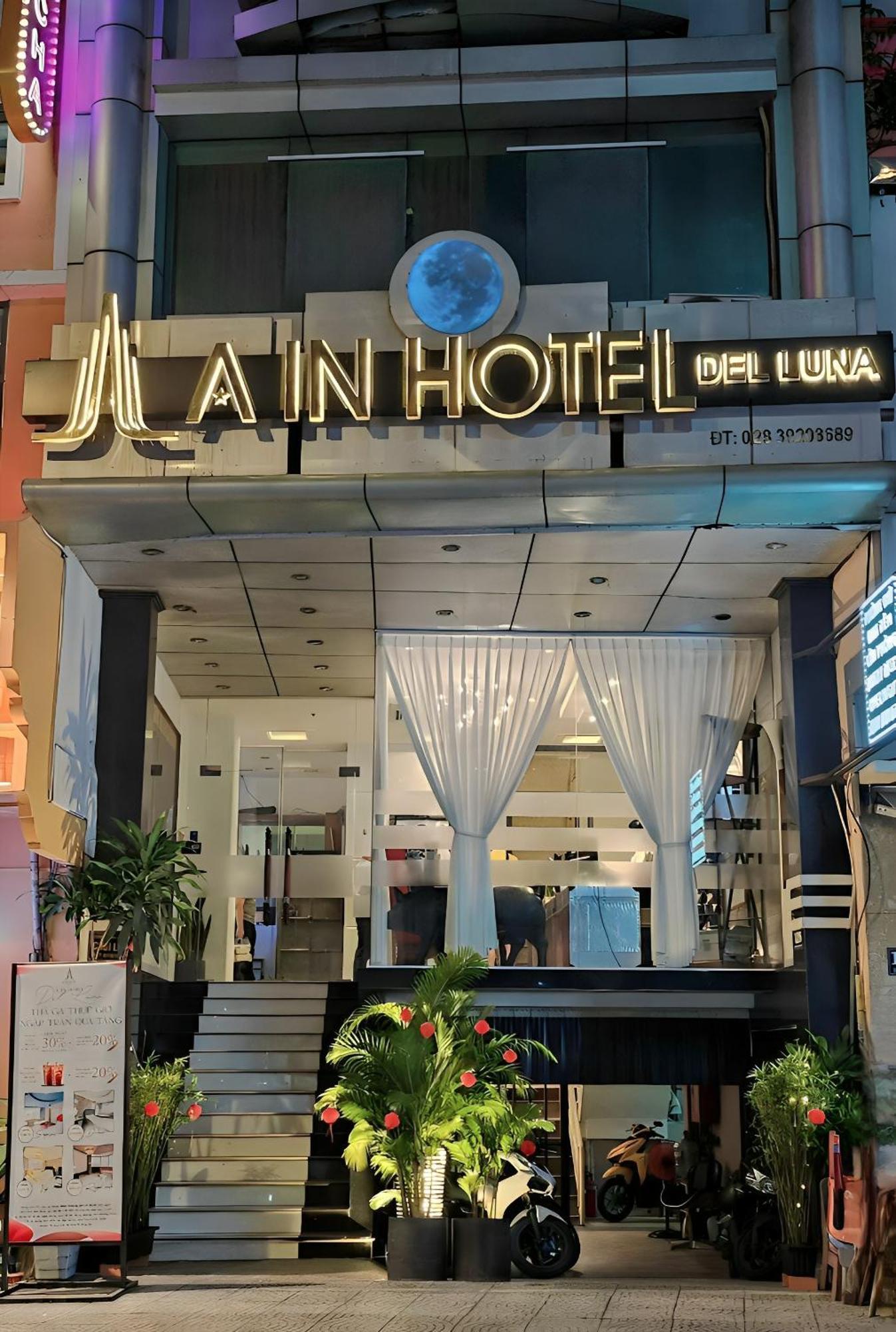 A In Hotel Del Luna Ho Chi Minh City Bagian luar foto